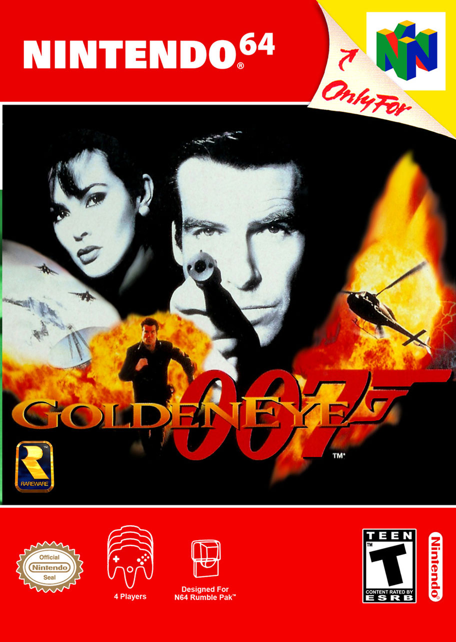 GoldenEye 007  Remastered Soundtrack (N64) Music Box Art Cover by